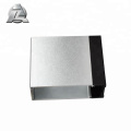 Caja de control de aluminio de embutición profunda de plata, cajas nuevas.
